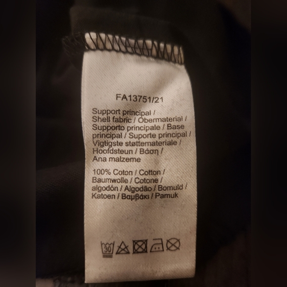 Lacoste Black V-Neck Shirt Sz 12 (44) - Picture 4 of 5